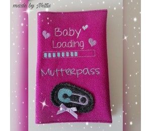 Stickserie - Baby kommt